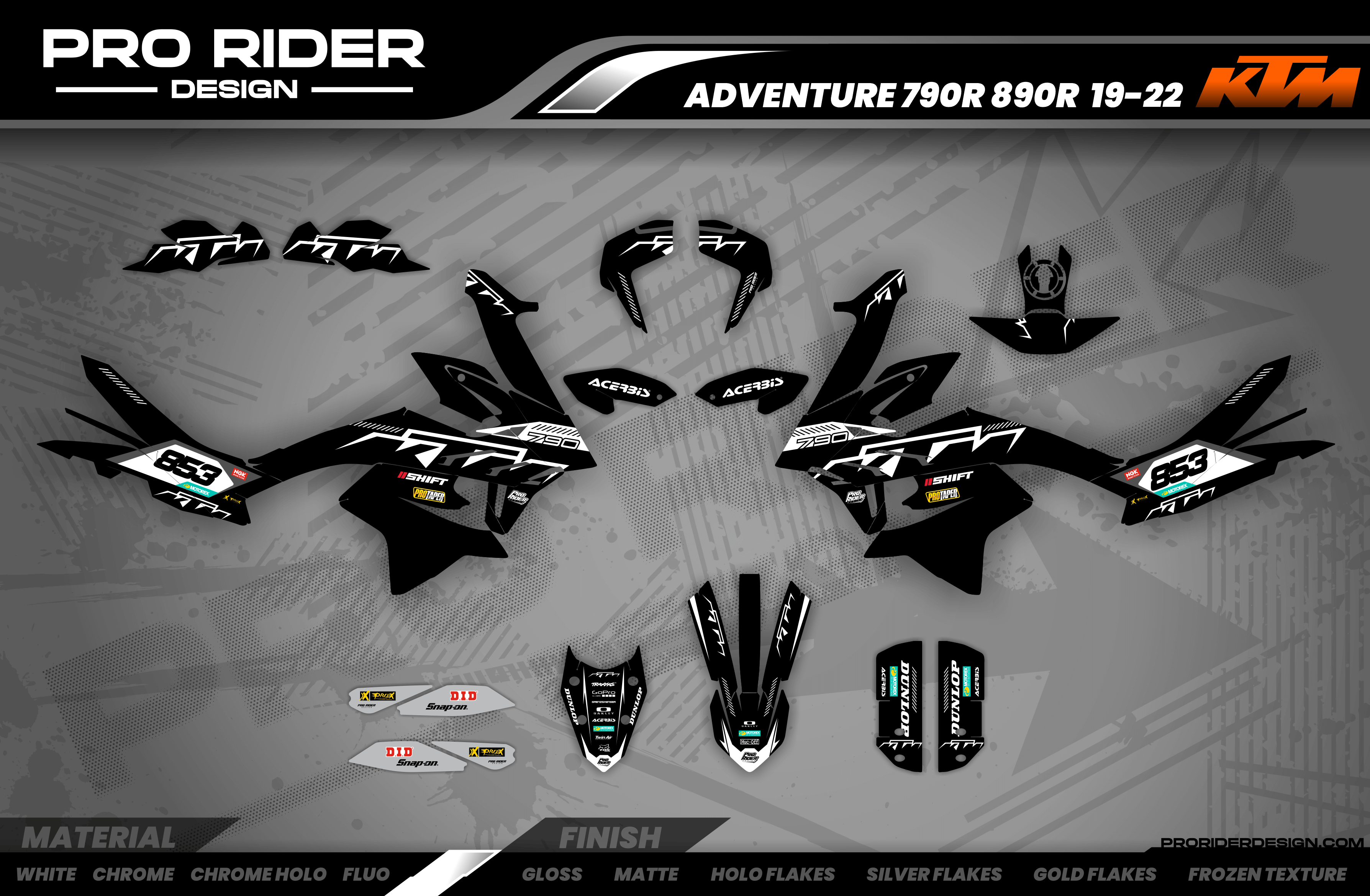 Kopal Full Graphics Kit KTM 790/890 ADVENTURE