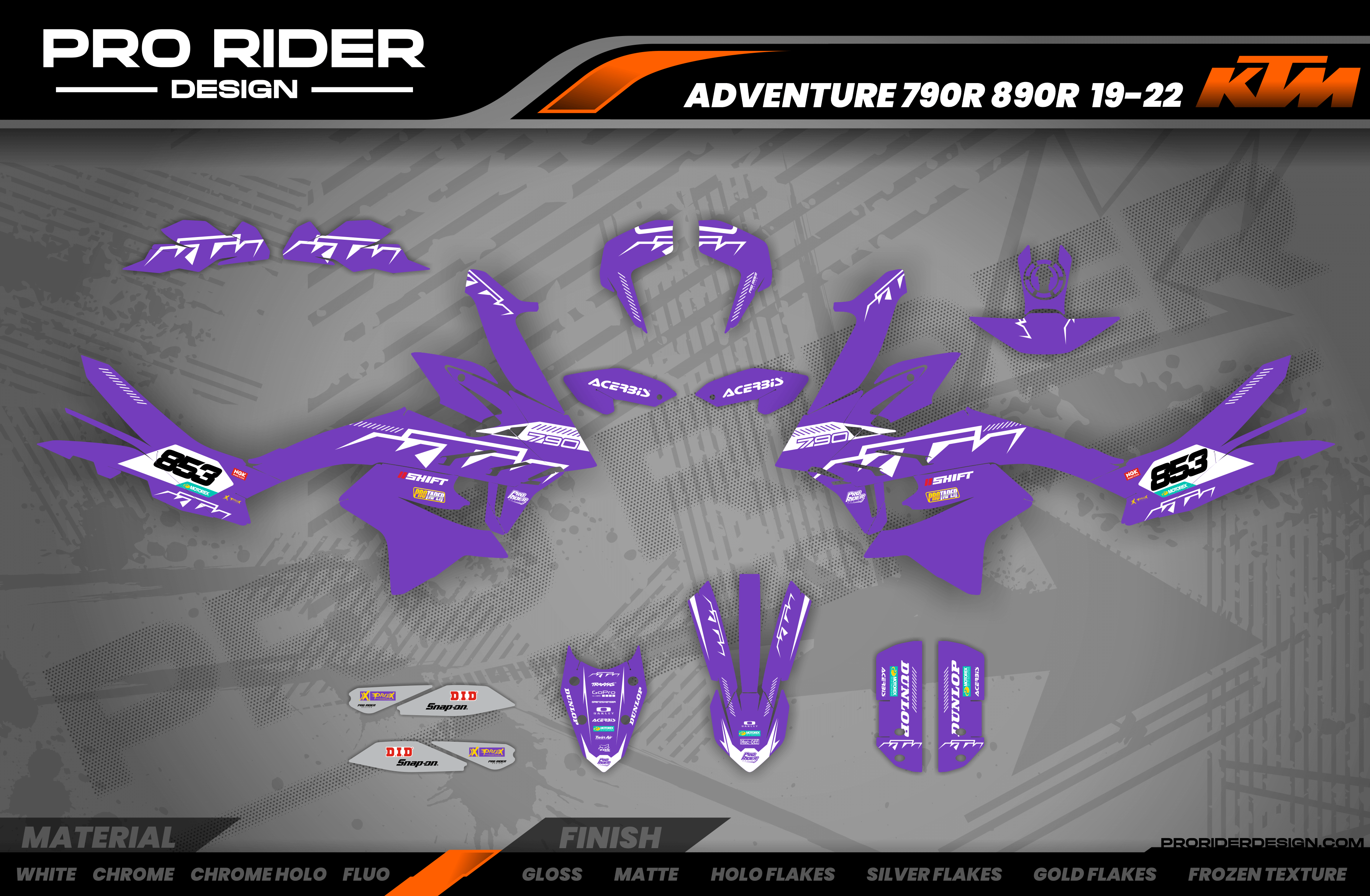 Vorak Full Graphics Kit KTM 790/890 ADVENTURE
