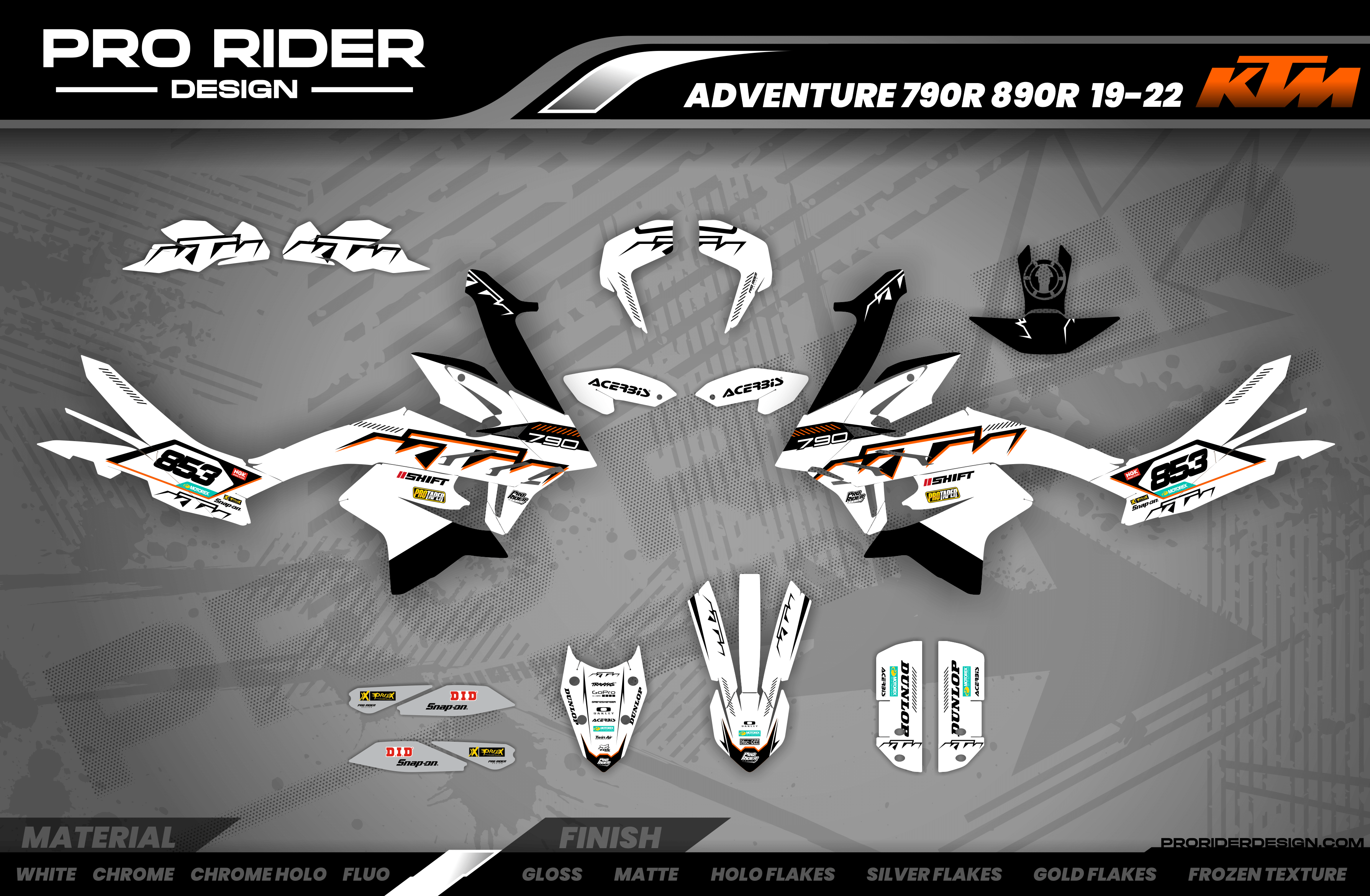 Votan Full Graphics Kit KTM 790/890 ADVENTURE
