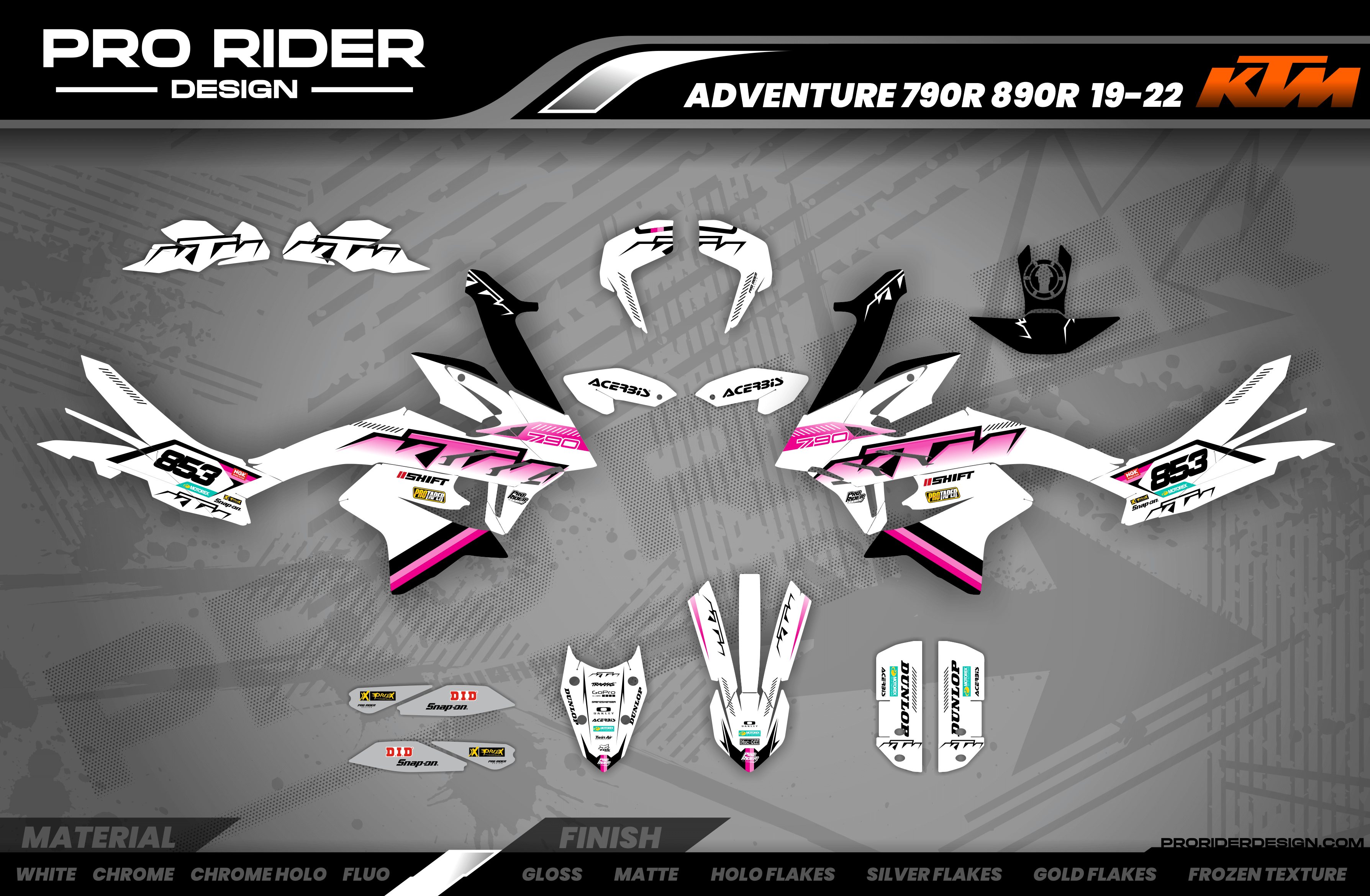 Valox Full Graphics Kit KTM 790/890 ADVENTURE