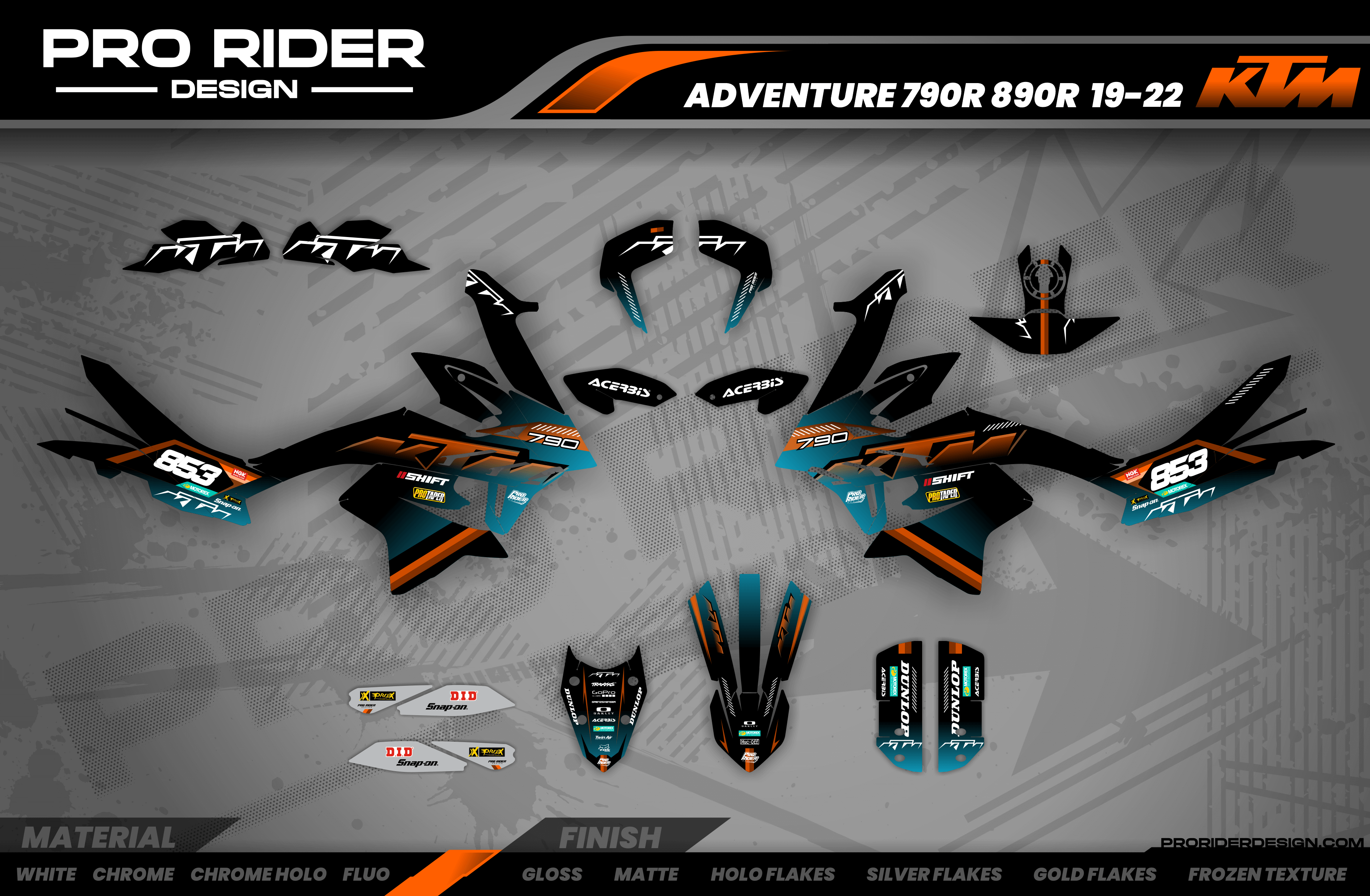 Varka Full Graphics Kit KTM 790/890 ADVENTURE