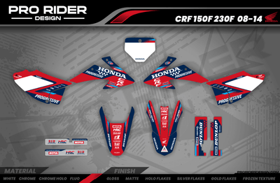 HONDA Custom Graphics Motocross TEAM HRC PROGRESSIVE | RED
