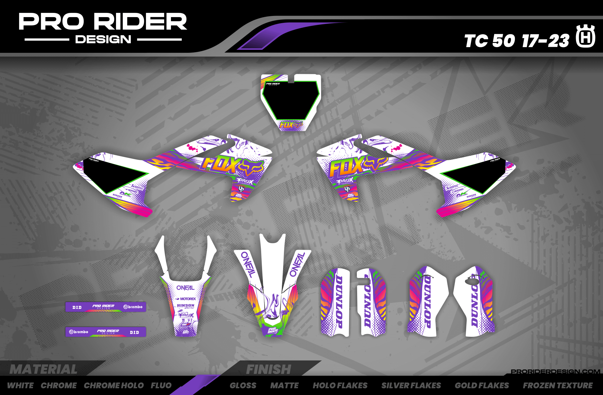 Custom Graphics KIT FOX DISTRICT KOWTOWN