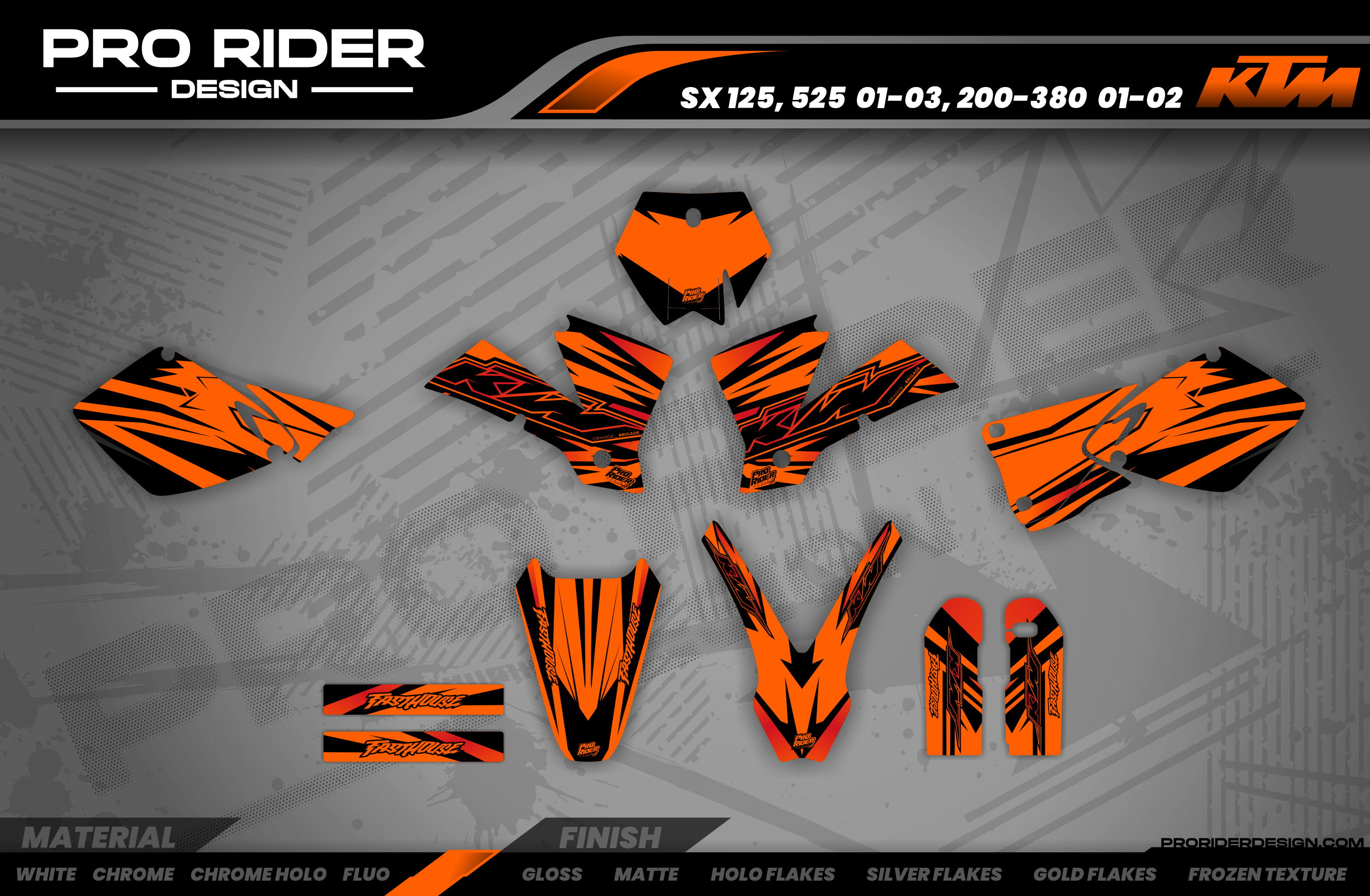 Custom Graphics KTM DANGEROUS RILL