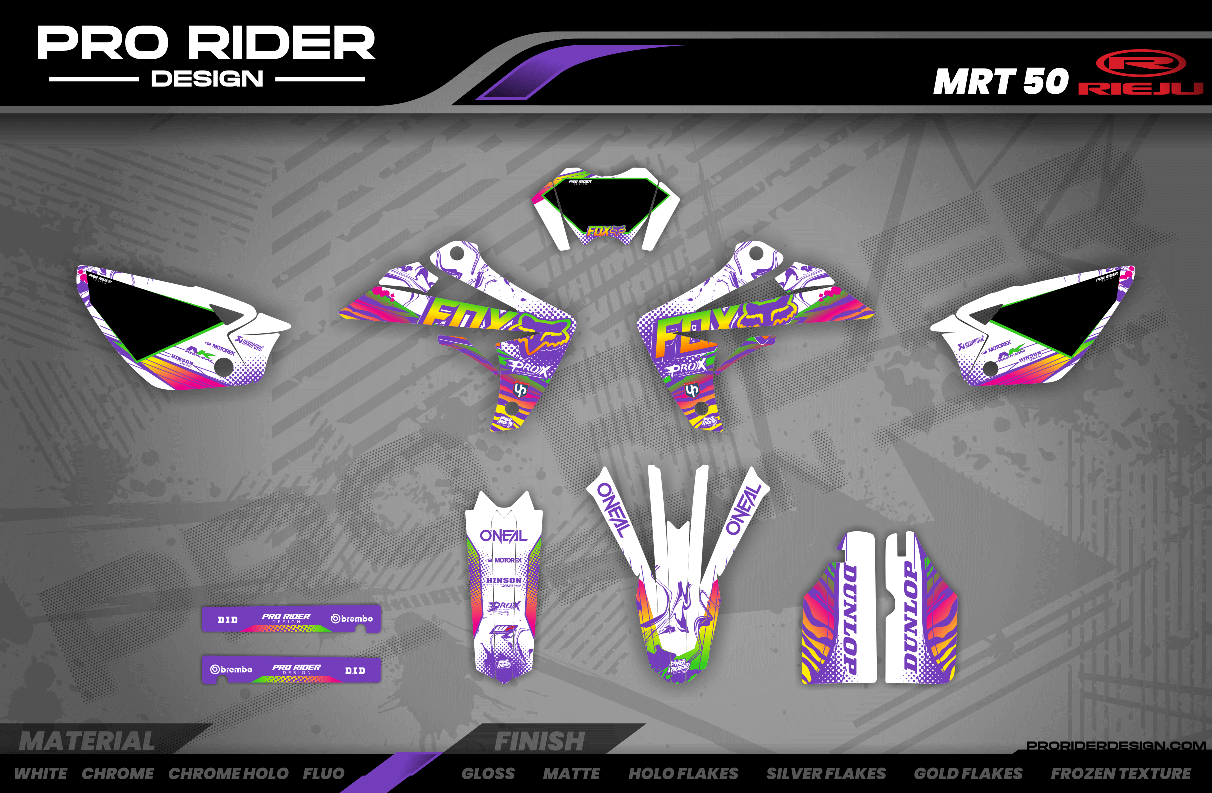 Custom Graphics KIT FOX DISTRICT KOWTOWN