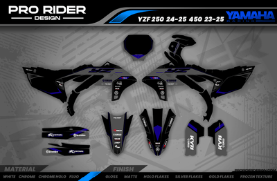 CUSTOM YAMAHA GRAPHICS | Black Venom