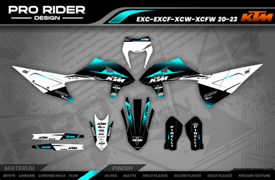 KTM Graphics Kit PERSO HOLI