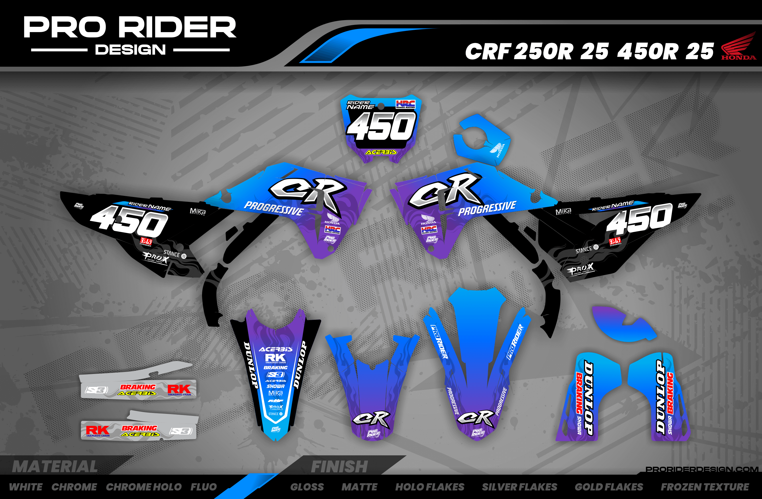 HONDA custom Graphics PROGRESSIVE