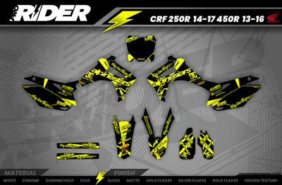 FLUO Graphics Kit ALPINESTARS DC