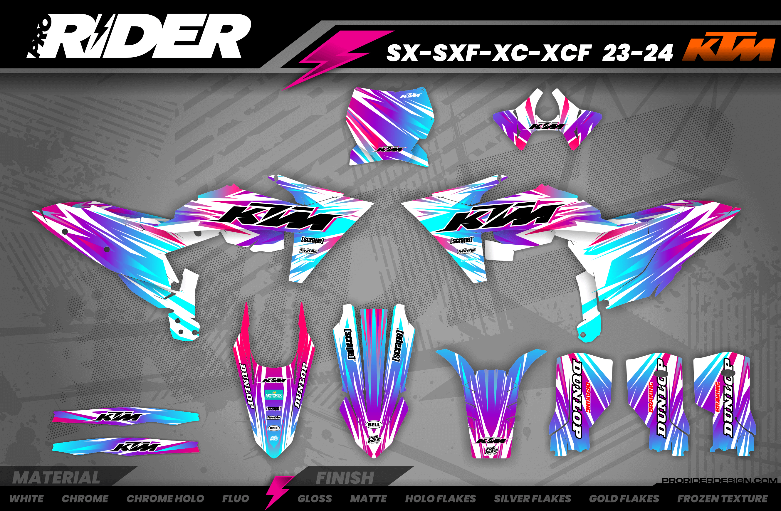 SAVAGE KTM Full Graphics Kit