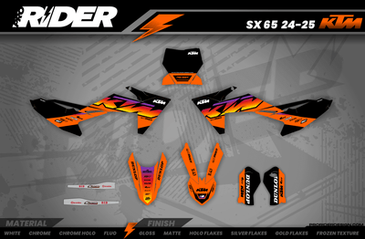 Custom Graphics KTM TERA FROST