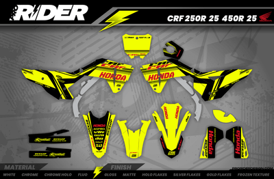 FLUO Graphics Kit HONDA DASH ONE