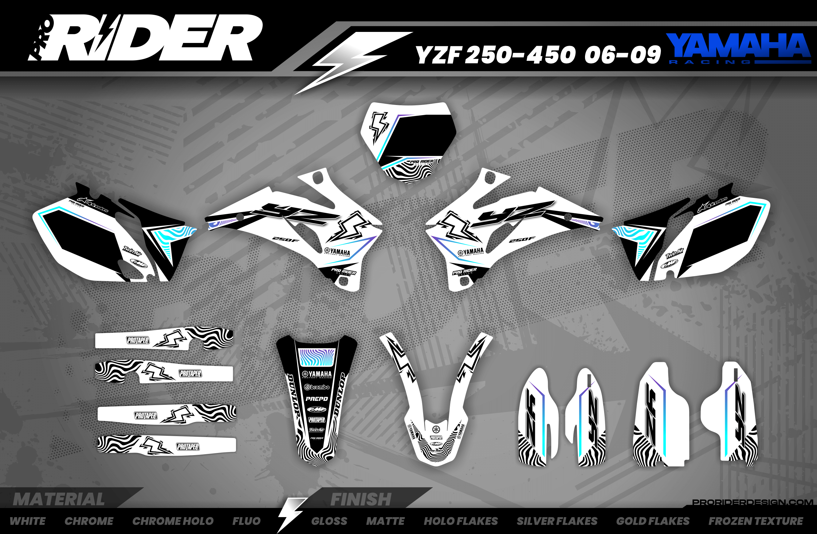 Graphics Motocross YAMAHA Shockwave