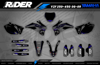 CUSTOM YAMAHA GRAPHICS | Black Venom