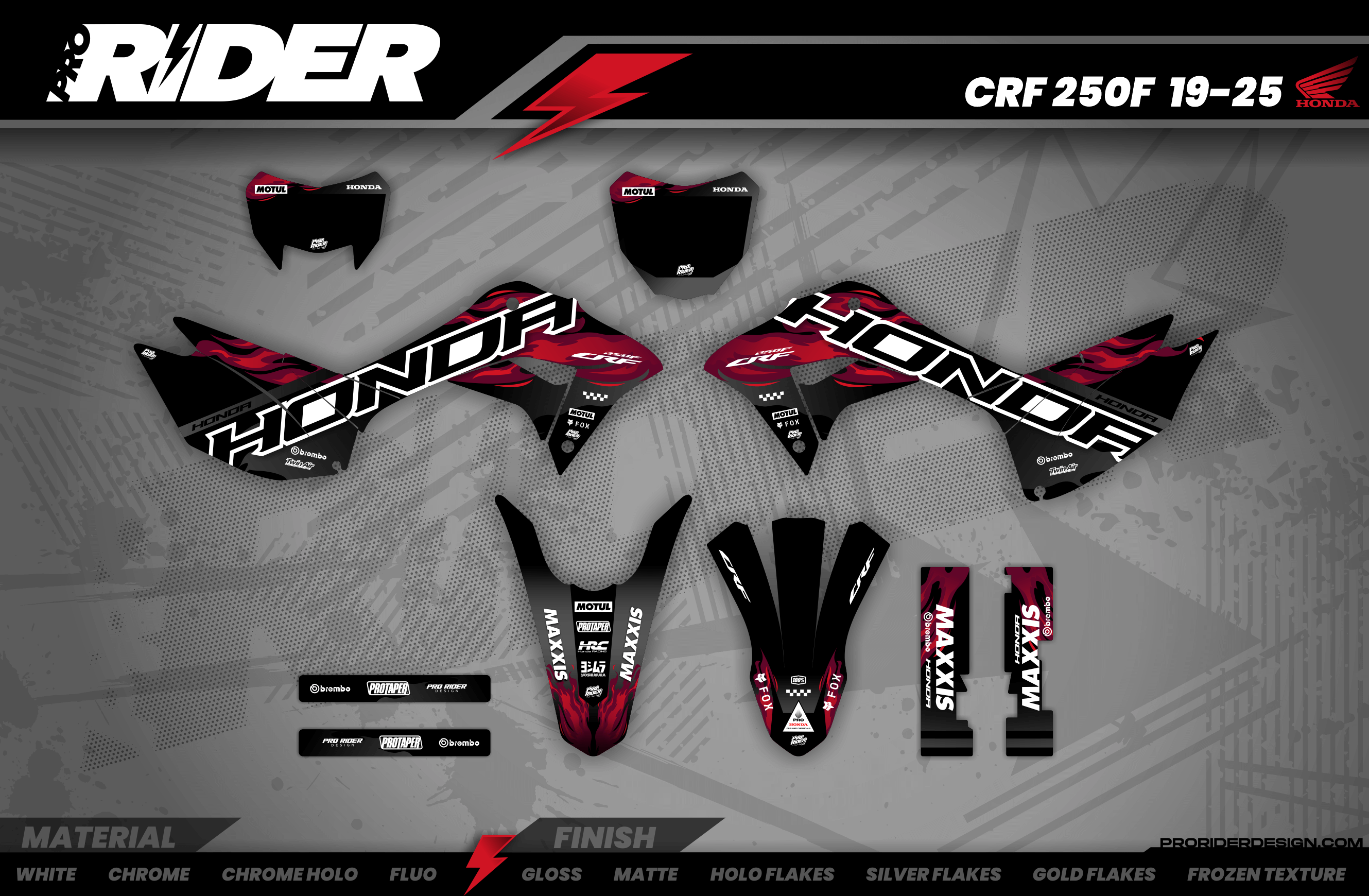 HONDA Graphics Kit DEROGE