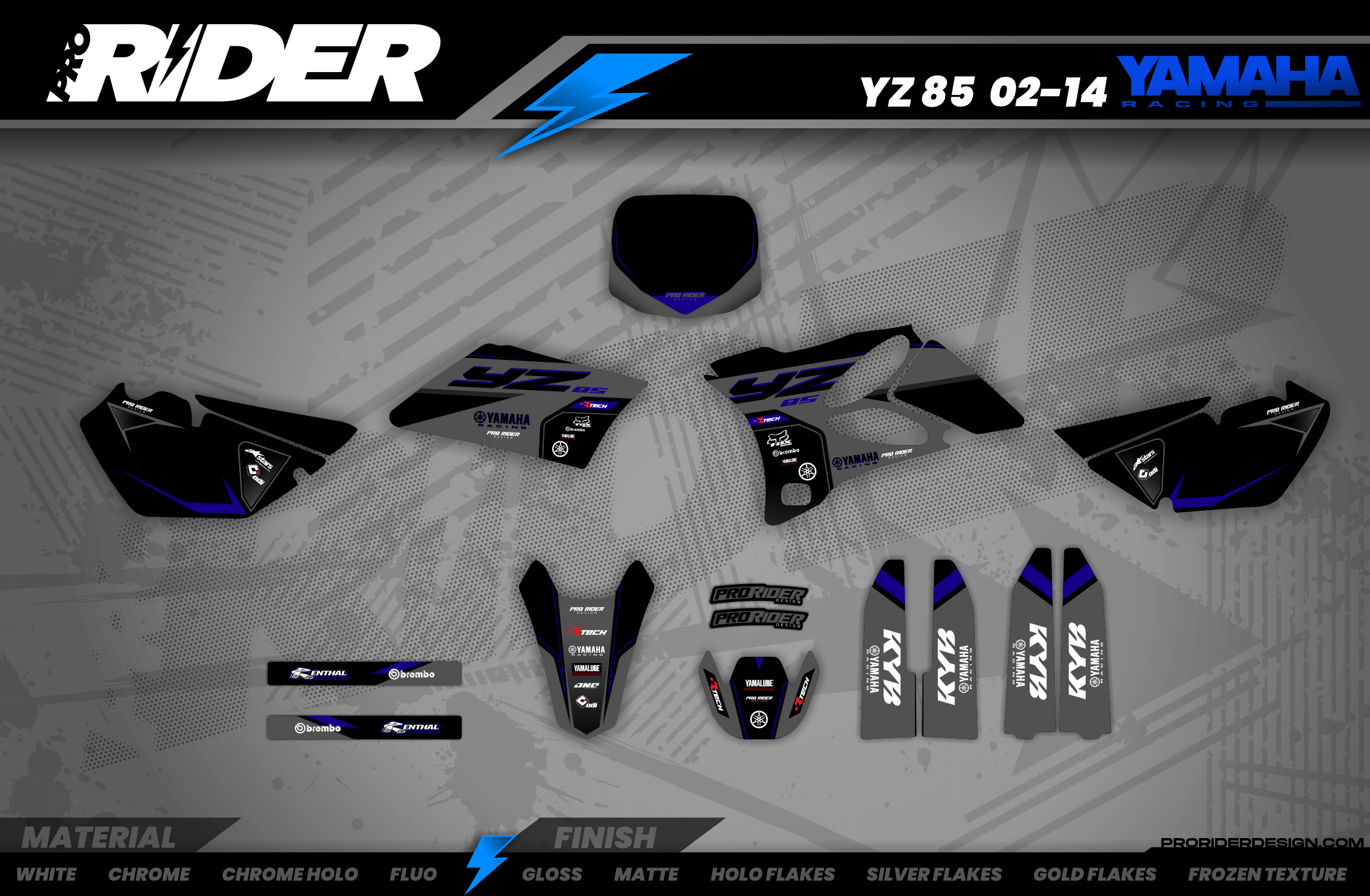 CUSTOM YAMAHA GRAPHICS | Black Venom