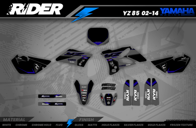 CUSTOM YAMAHA GRAPHICS | Black Venom