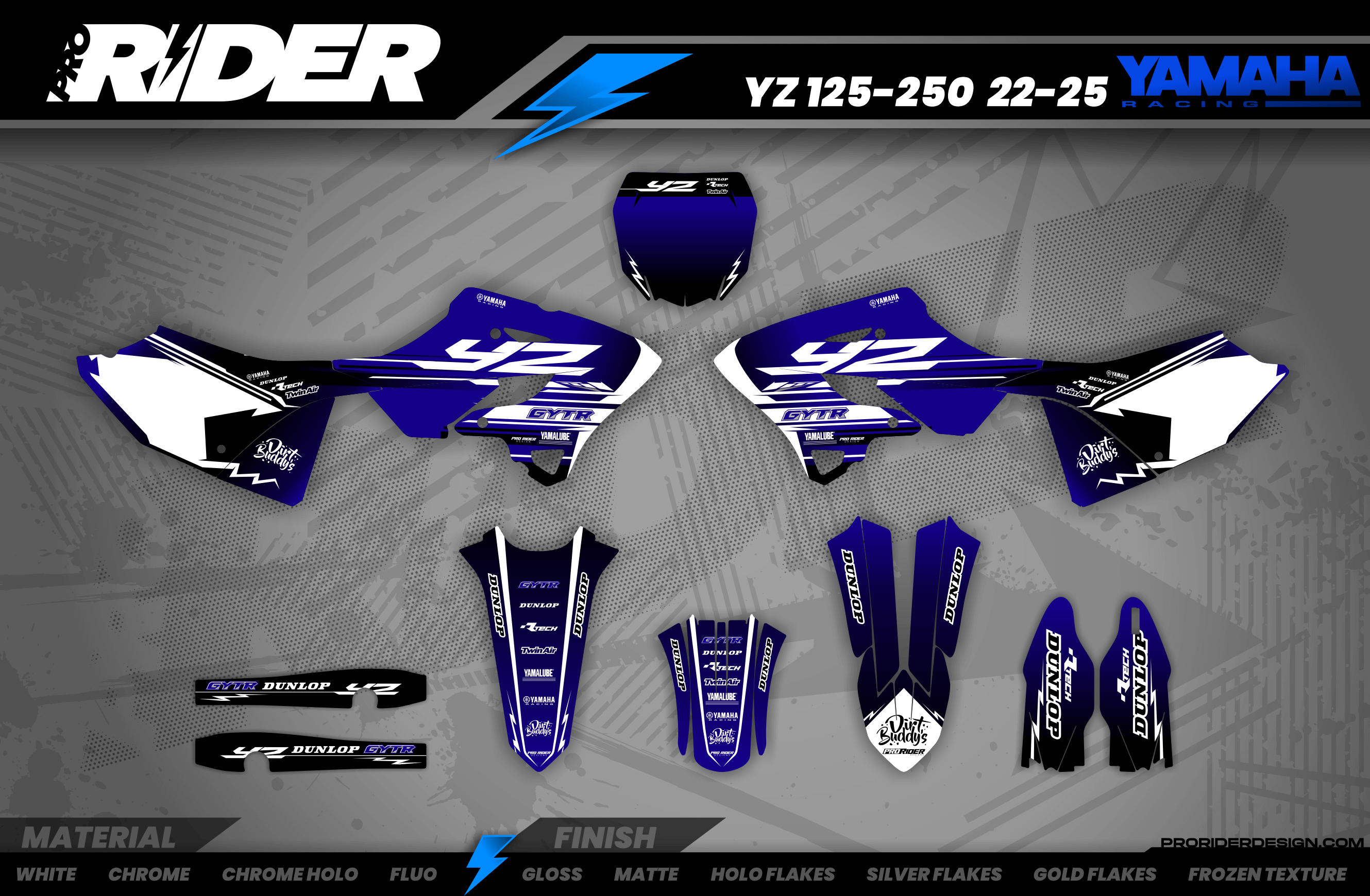 Yamaha graphics DIRT BUDDY'S GYTR