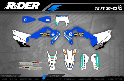 HUSQVARNA Custom Graphics TC-FC-TE-FE...| HERITAGE ROCKSTAR