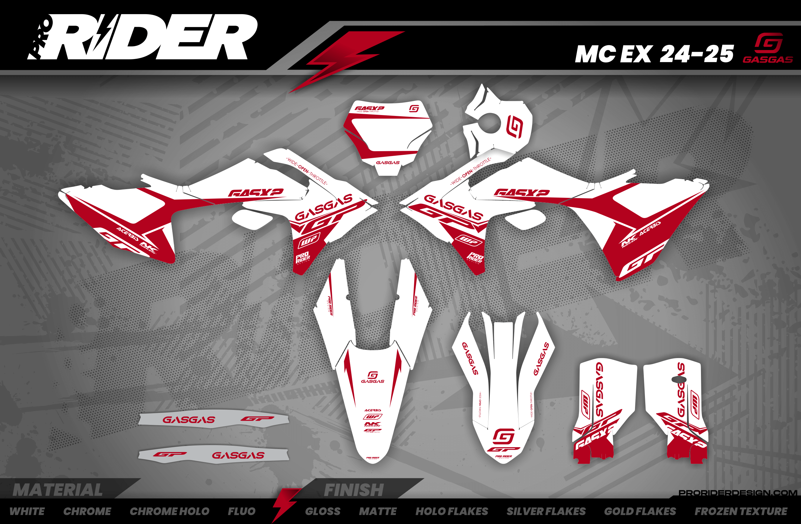 Graphics Kit GASGAS CONQUEROR S1