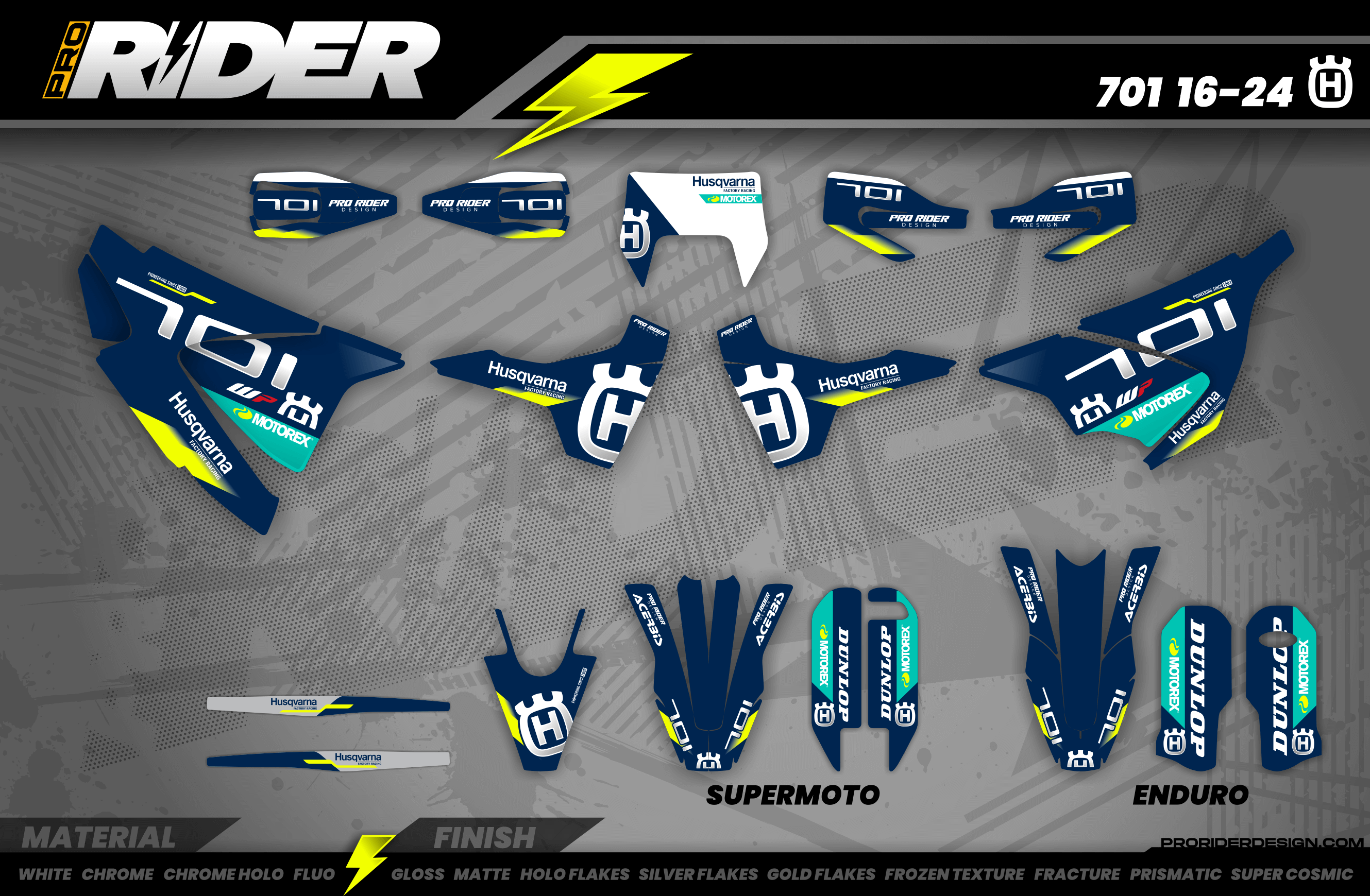 701 Husqvarna Graphics Apex blue