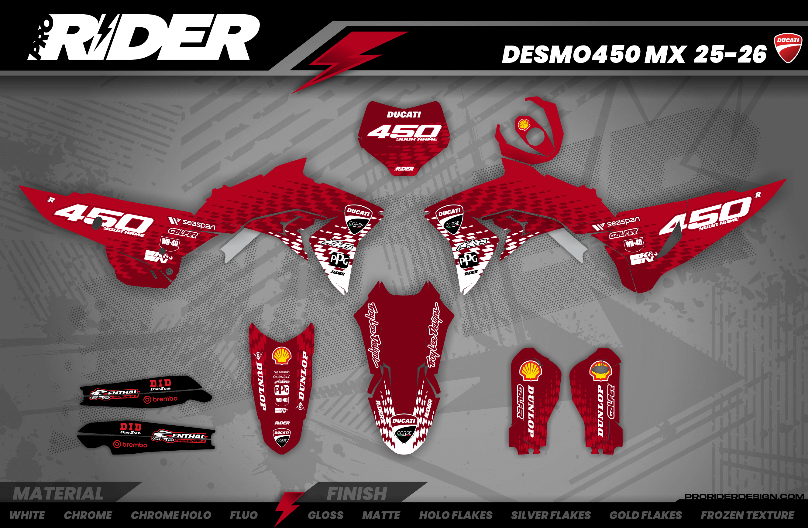 Corse Full Graphics Kit DUCATI