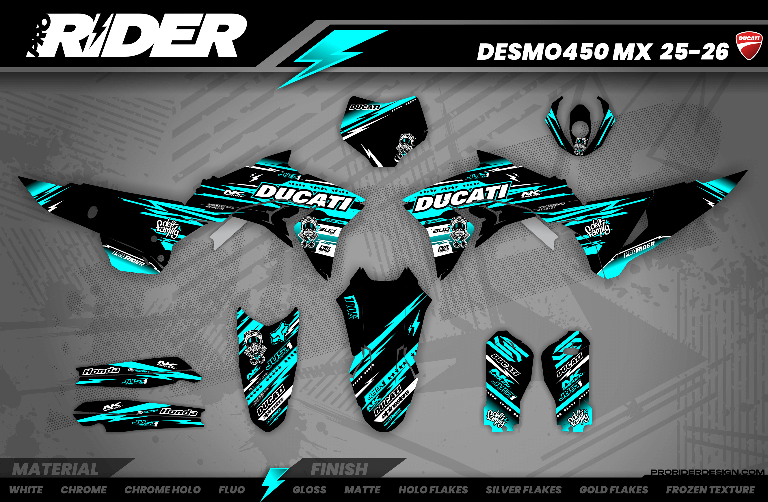 Sevlievo Full Graphics Kit DUCATI