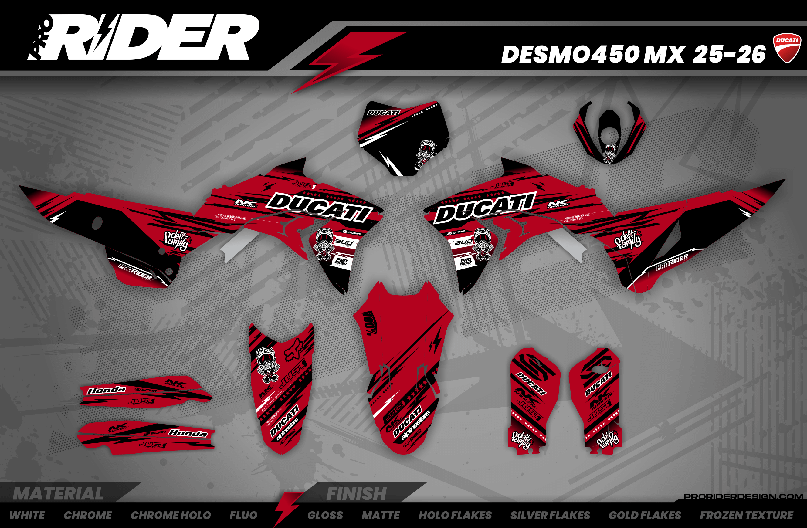 Bellpuig Full Graphics Kit DUCATI