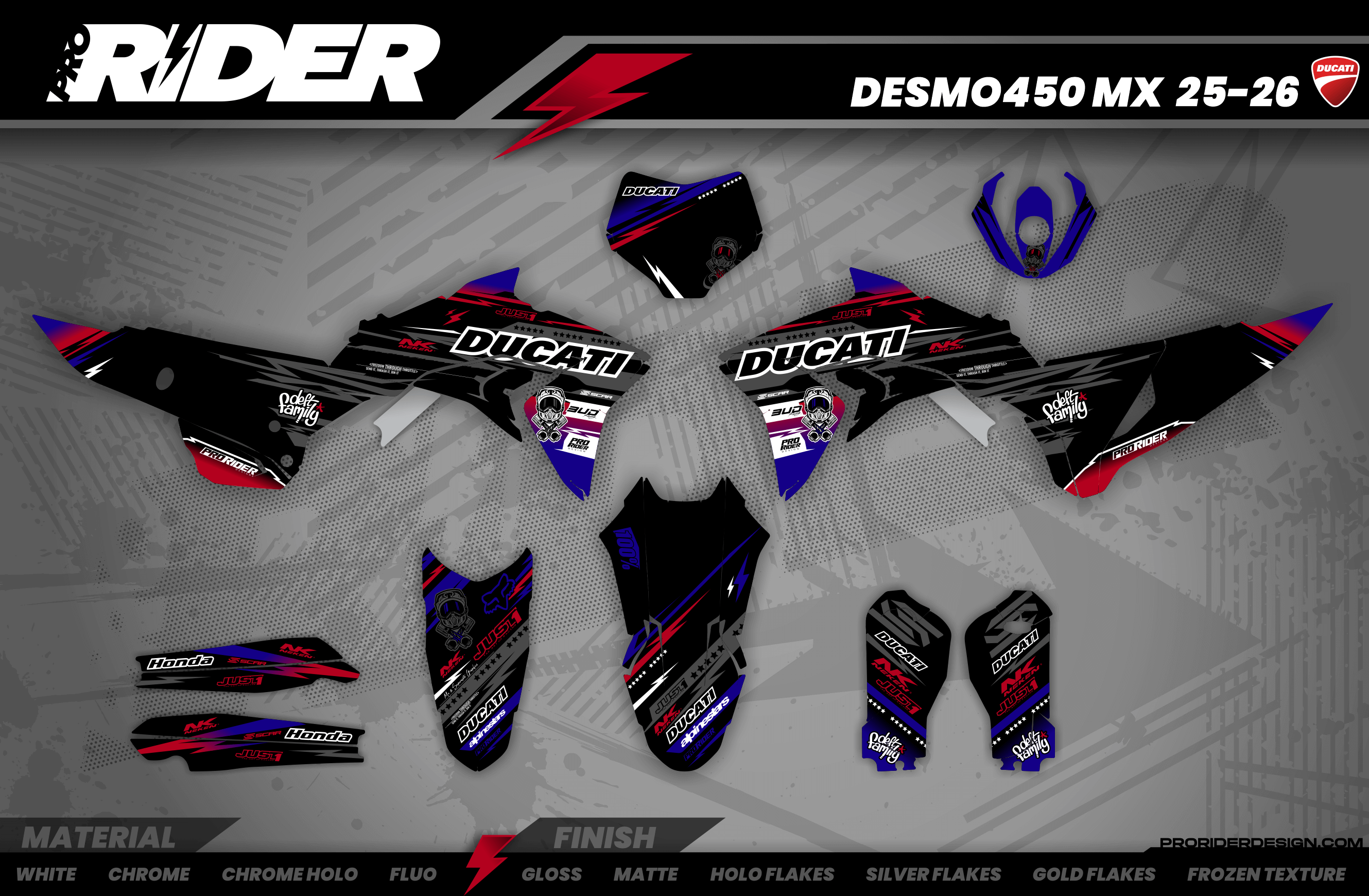 Talavera de la reina Full Graphics Kit DUCATI