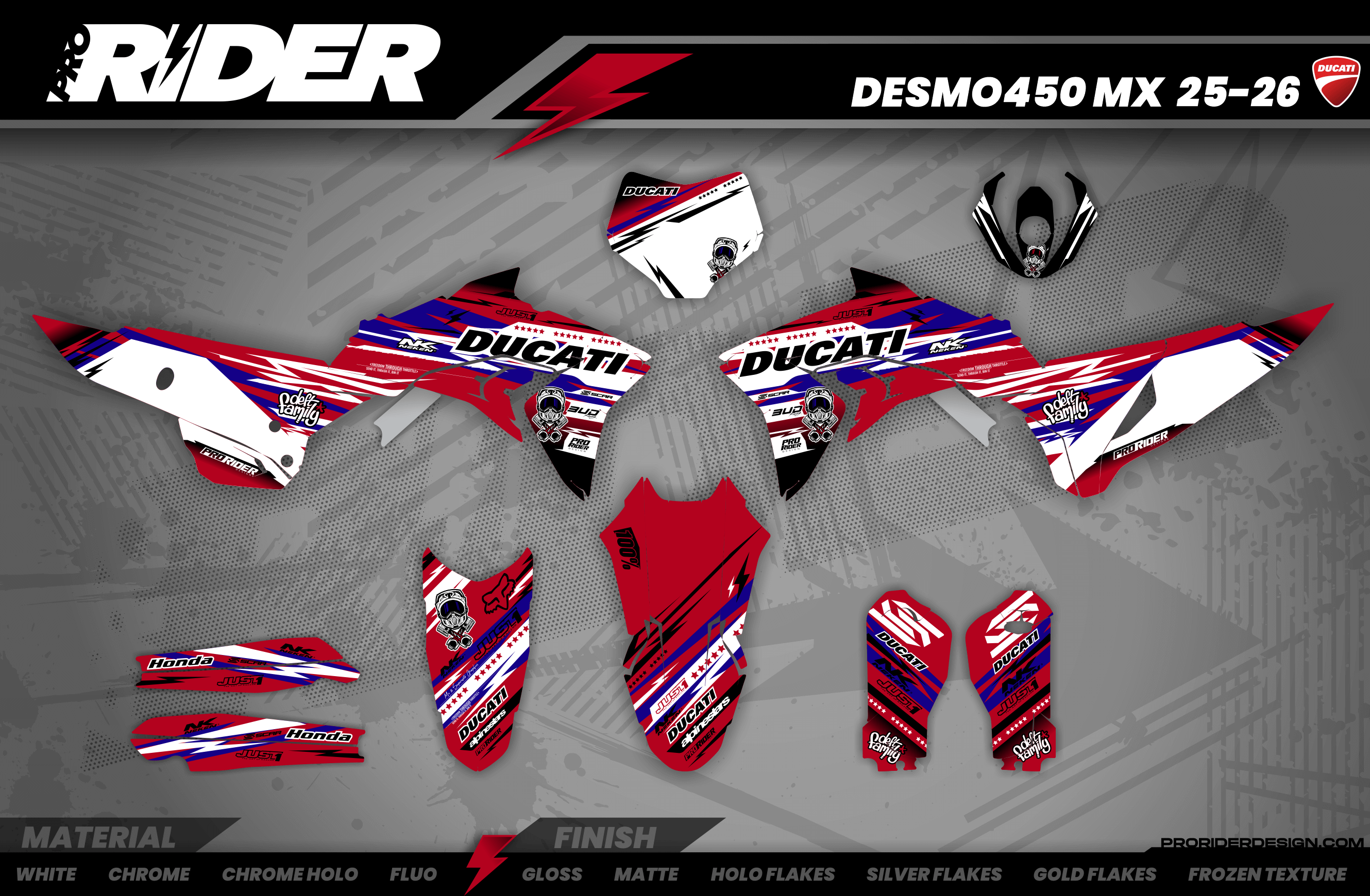 Agueda Full Graphics Kit DUCATI