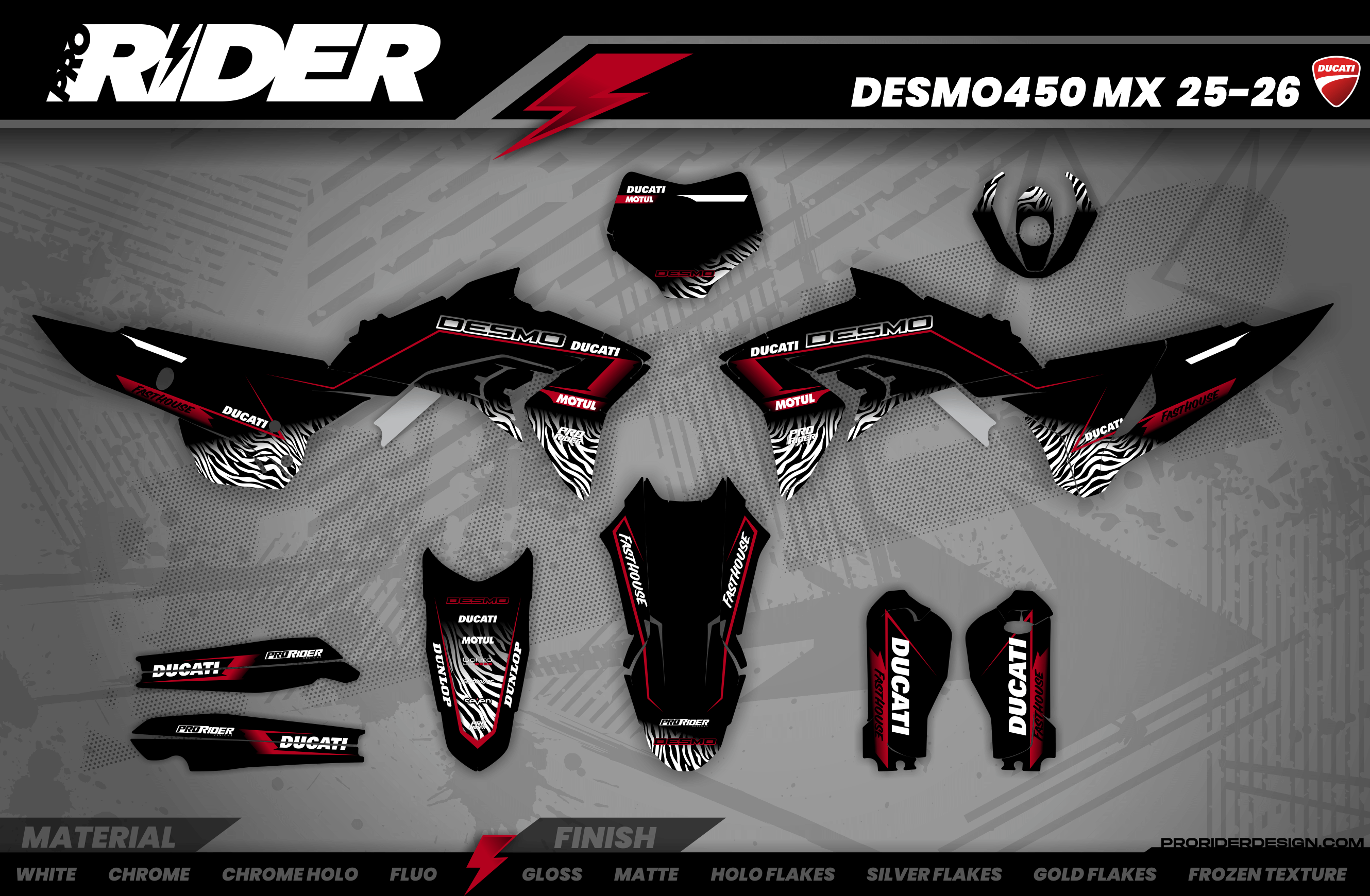 Arco di trento Full Graphics Kit DUCATI