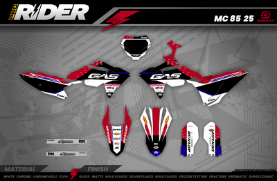 Graphics Kit GASGAS MAXTREX