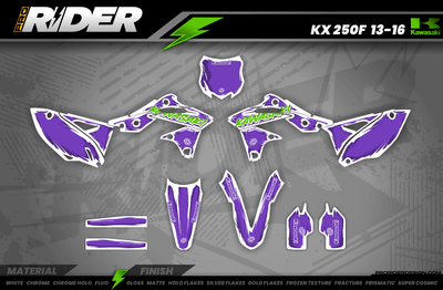 KAWA graphics KIT ARTEX PURP