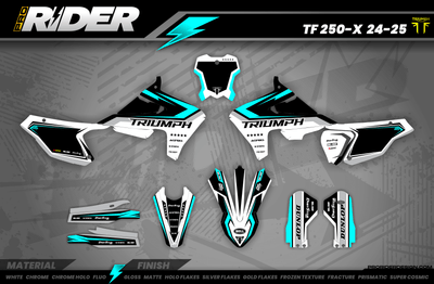 TRIUMPH Full Graphics Kit | Shift mode