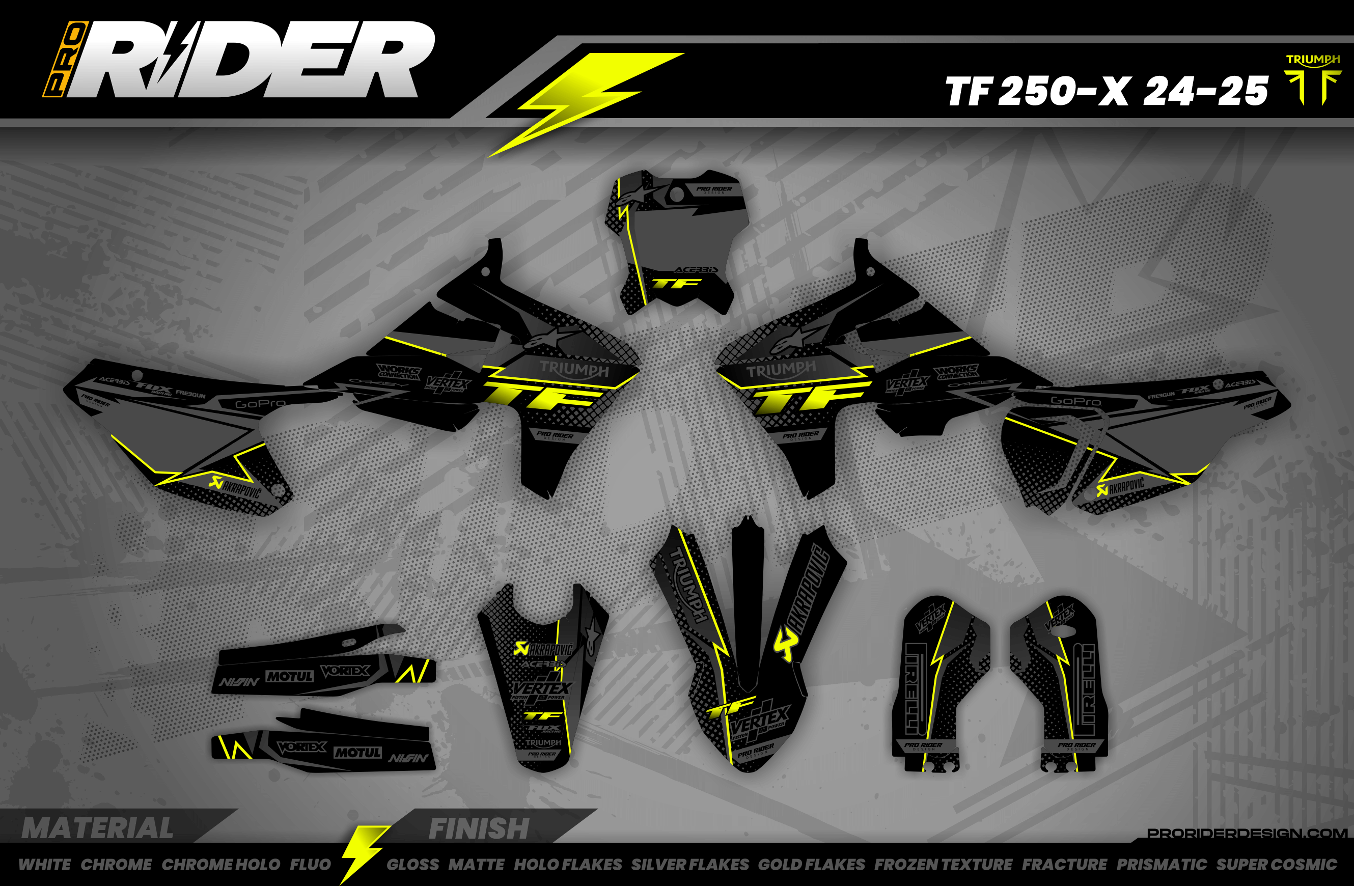 TRIUMPH Full Graphics Kit | Alpinestars