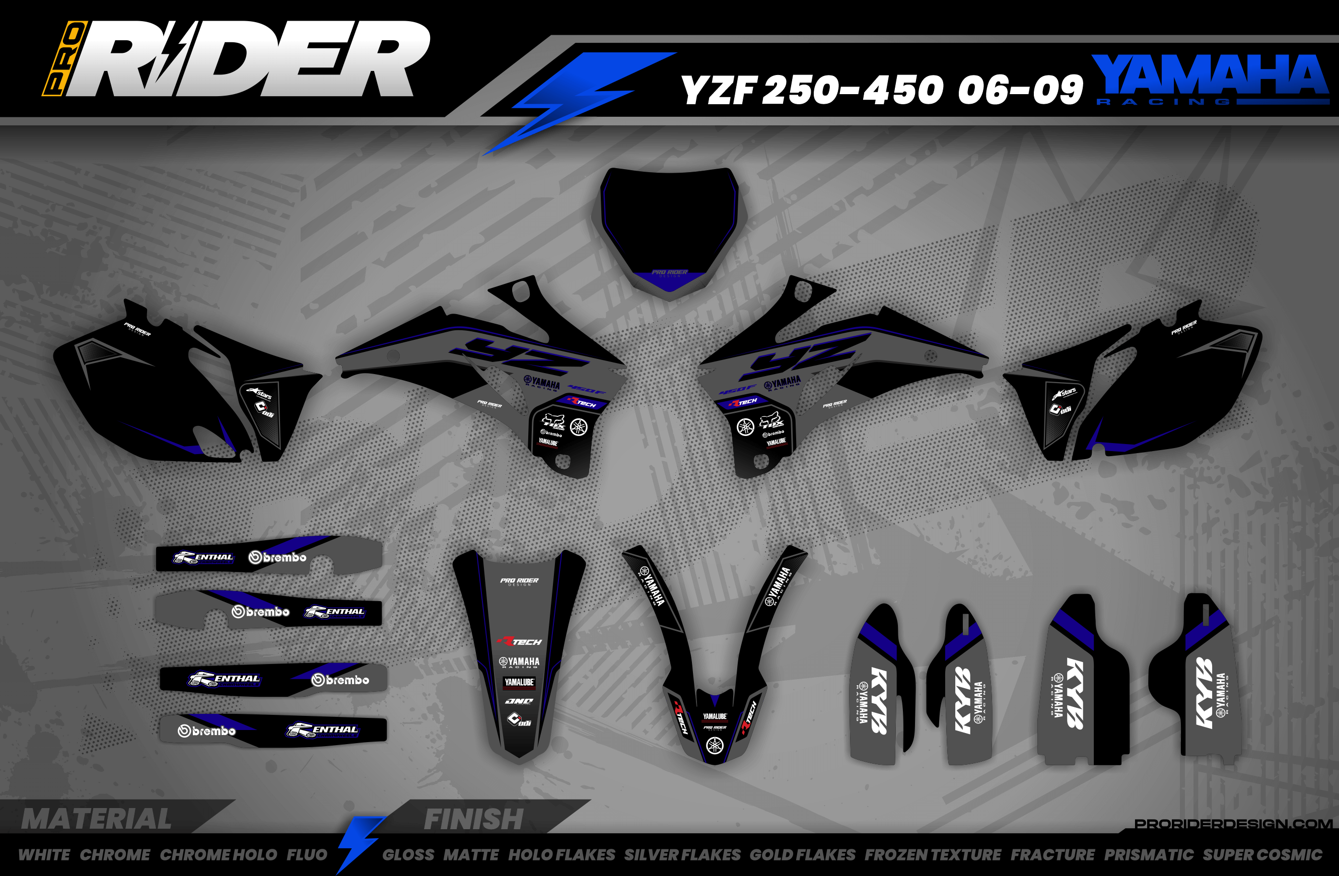 CUSTOM YAMAHA GRAPHICS | Black Venom