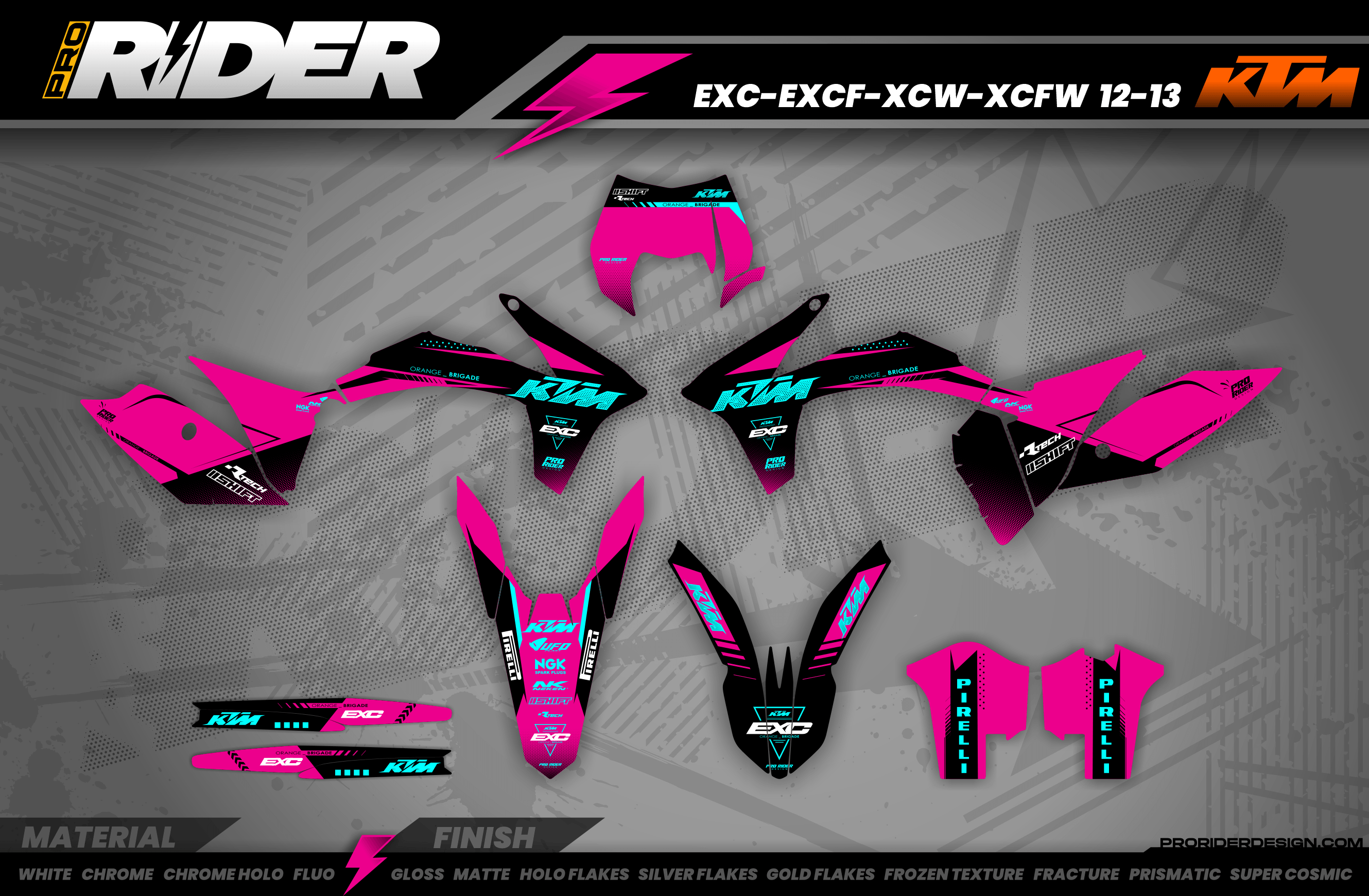 KTM Graphics Kit PERSO KLASP