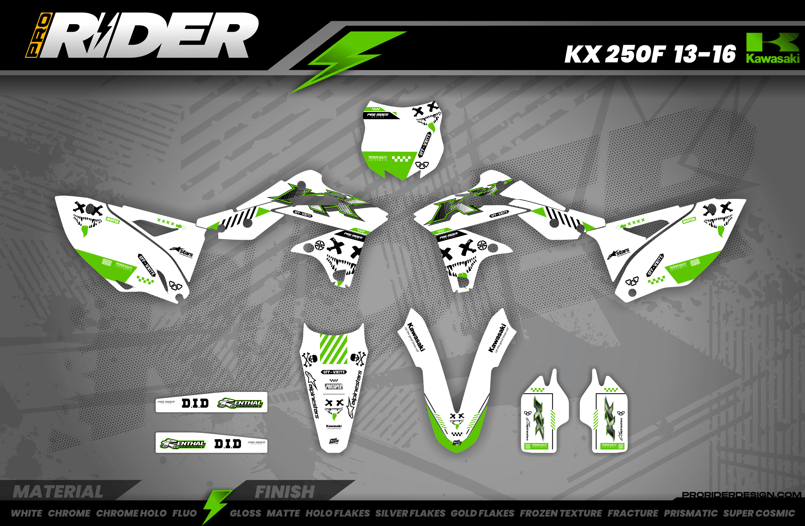 KAWASAKI graphics KIT AMIGO