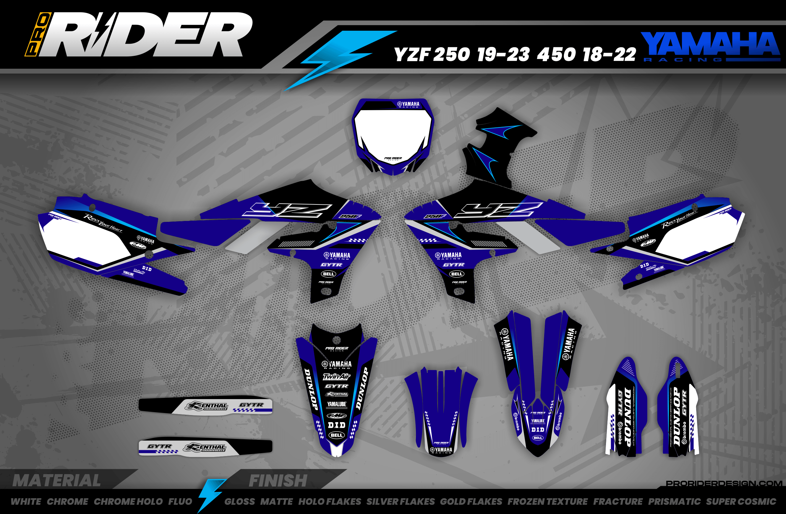 SPARK YAMAHA FULL GRAPHICS KIT