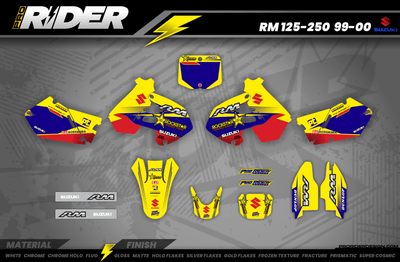 SUZUKI Graphics kit riderlife rm5