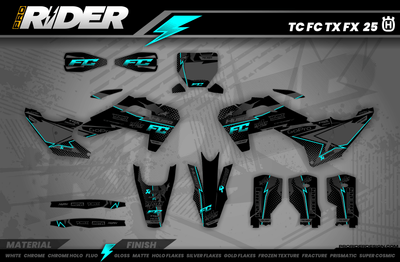GRAPHICS Kit HUSQVARNA PRO RIDERS 1.2