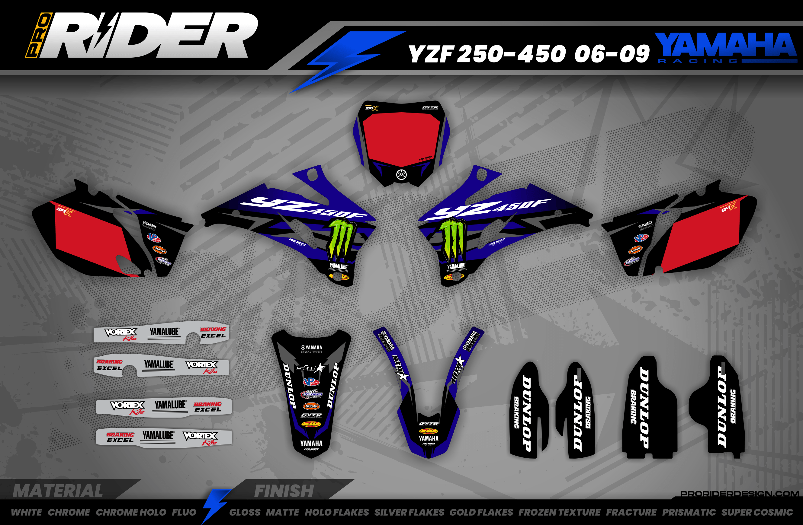 Yamaha graphics Eli Tomac Factory Replica