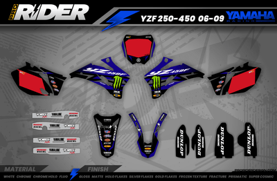 Yamaha graphics Eli Tomac Factory Replica