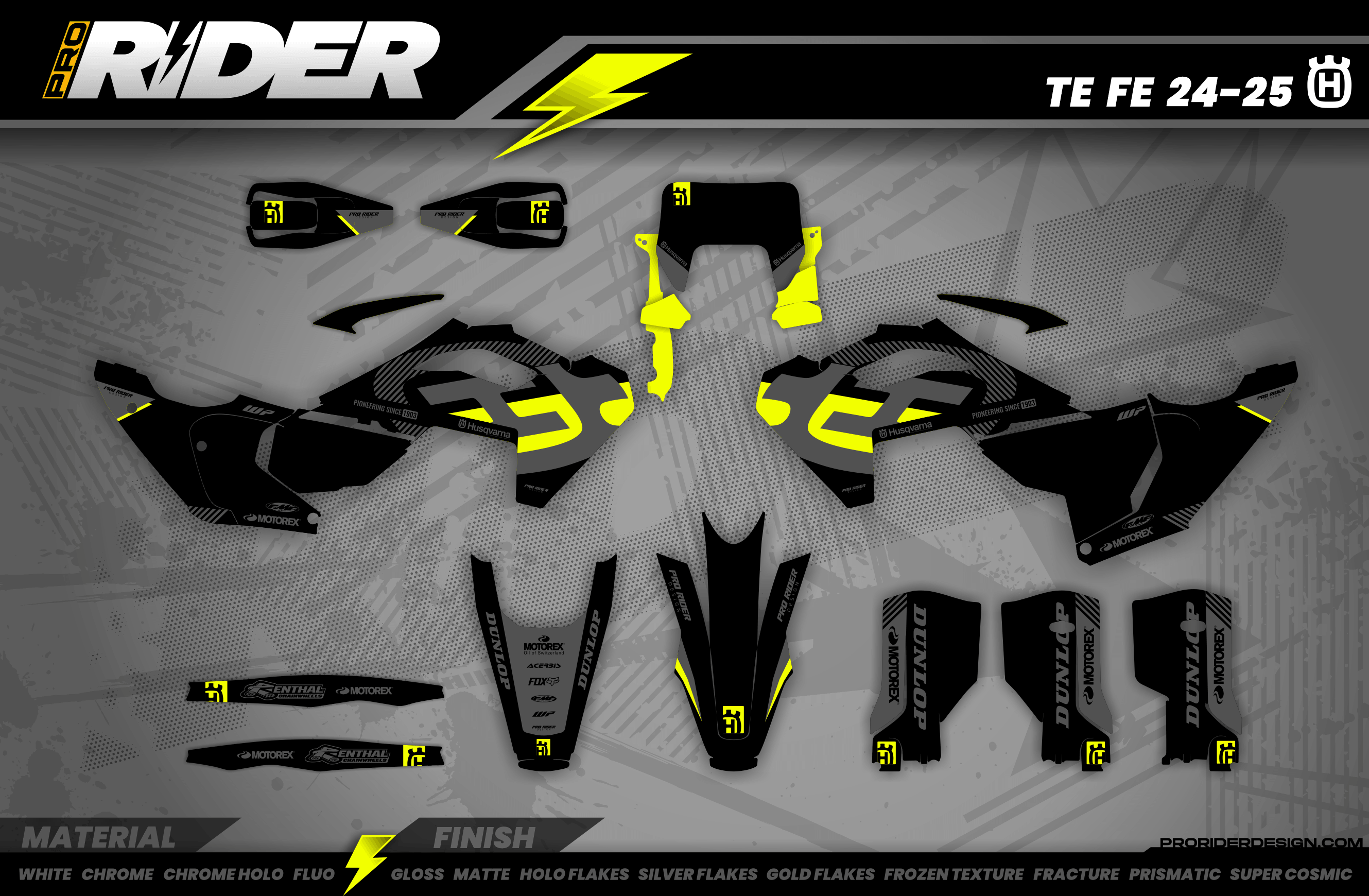 DARK VENOM Husqvarna Full Graphics