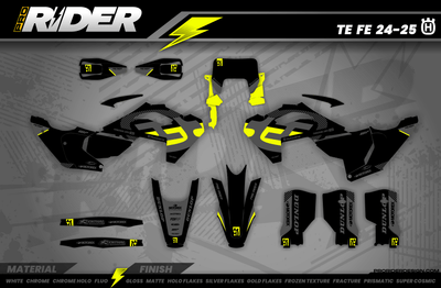 DARK VENOM Husqvarna Full Graphics