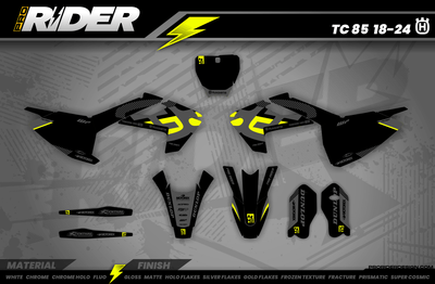 DARK VENOM Husqvarna Full Graphics