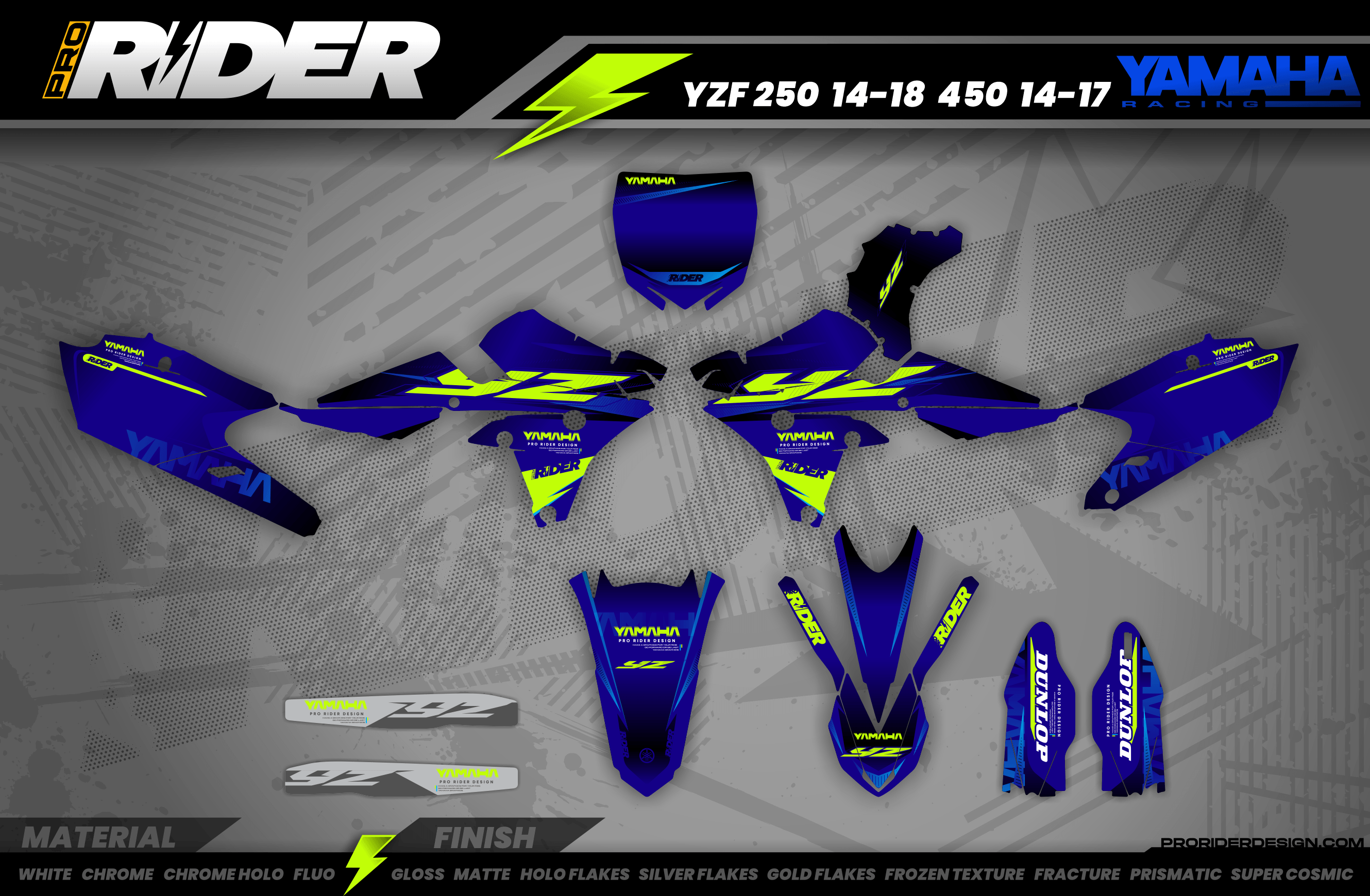 PRIMEVAL YAMAHA YZ/YZF/WRF Full Graphics Kit