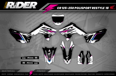 HONDA Full Graphics Kit GRADIENT RIFT
