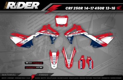 HONDA Full Graphics Kit | CRASH