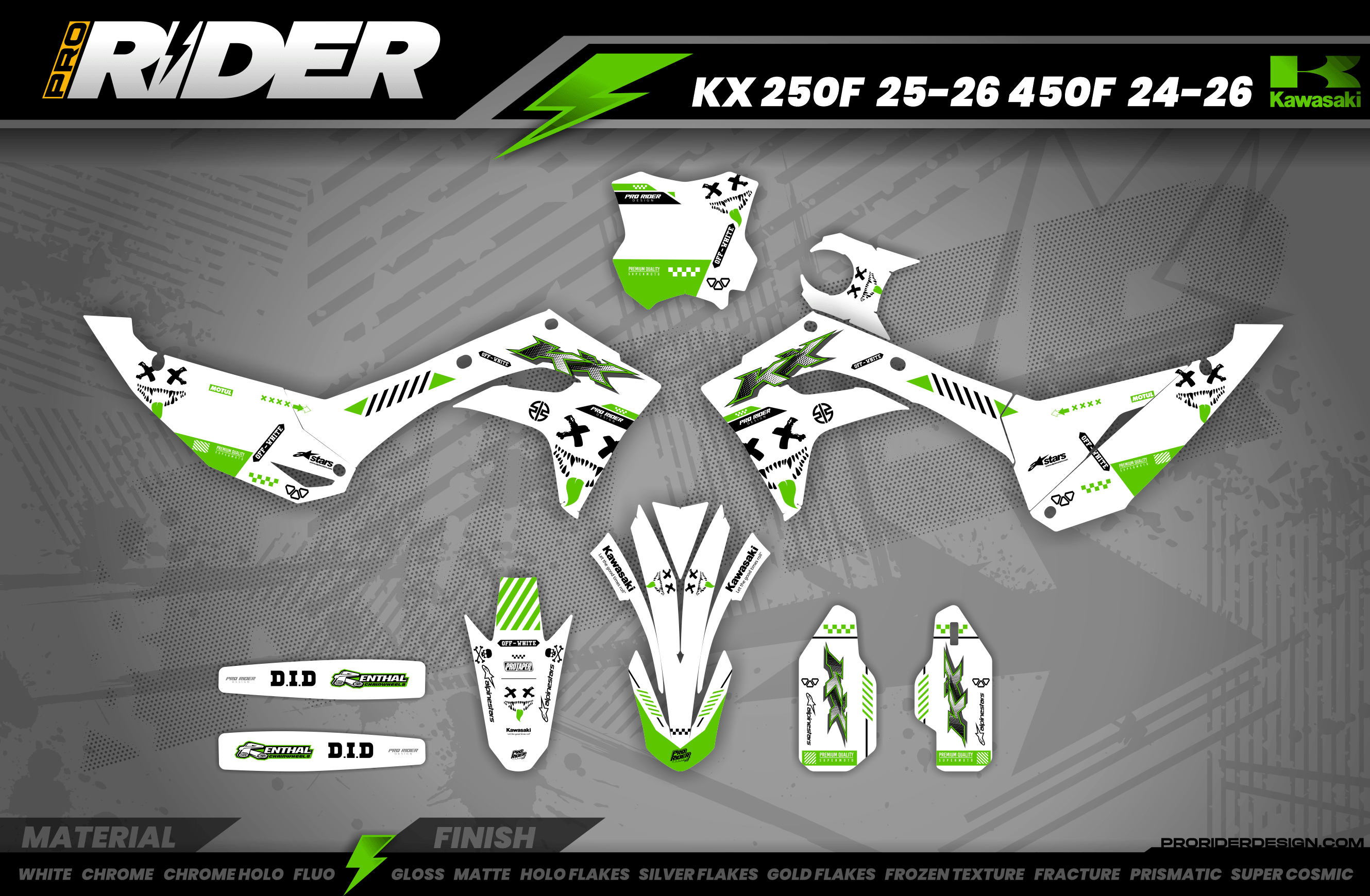 KAWASAKI graphics KIT AMIGO